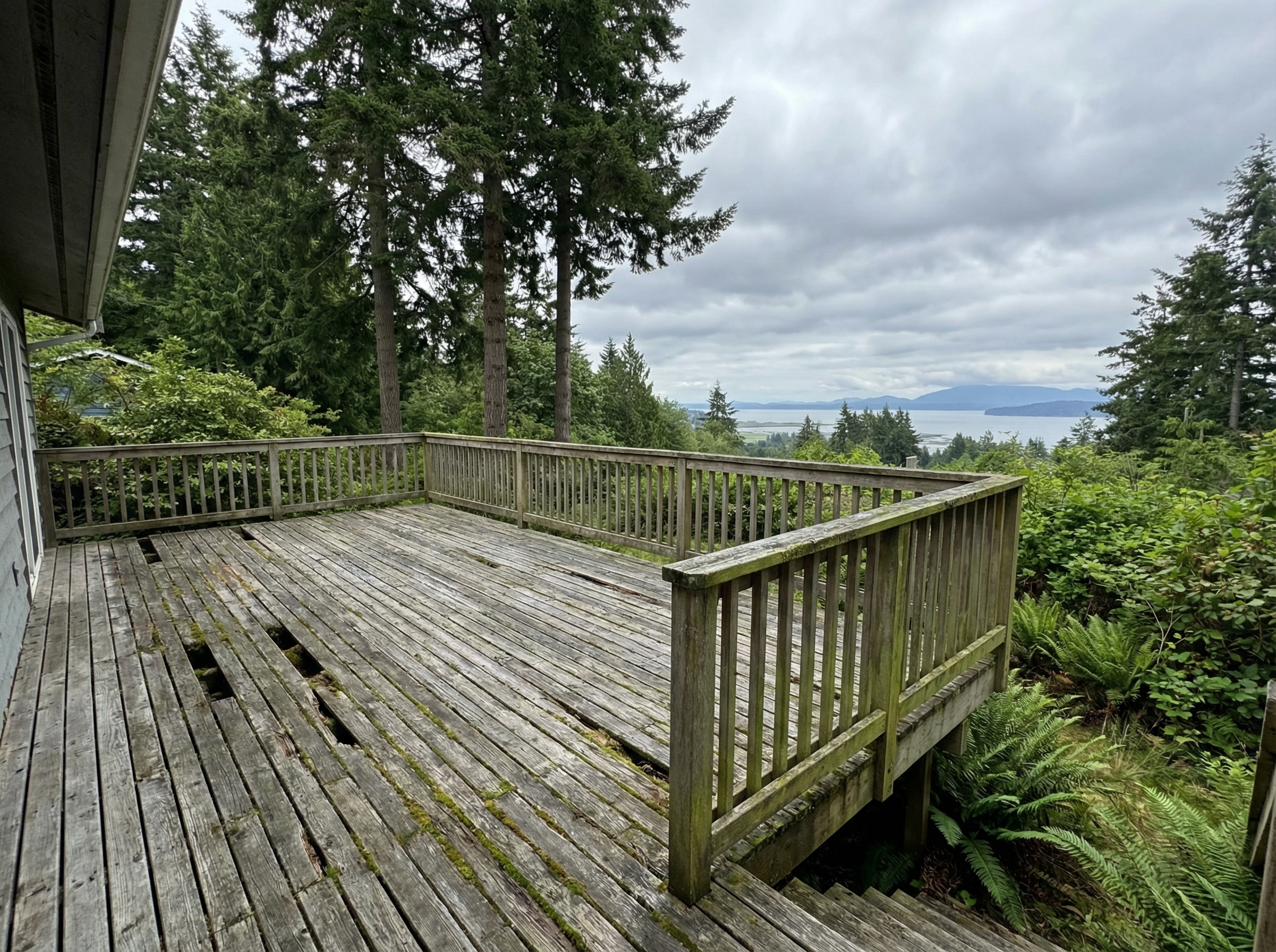 Deck Restoration before painting